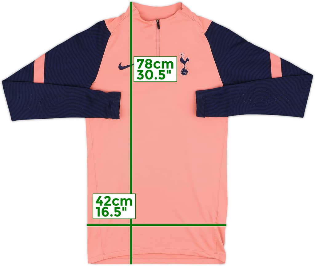 2020-21 Tottenham Nike 1/4 Zip Drill Top - 8/10 - (XS)