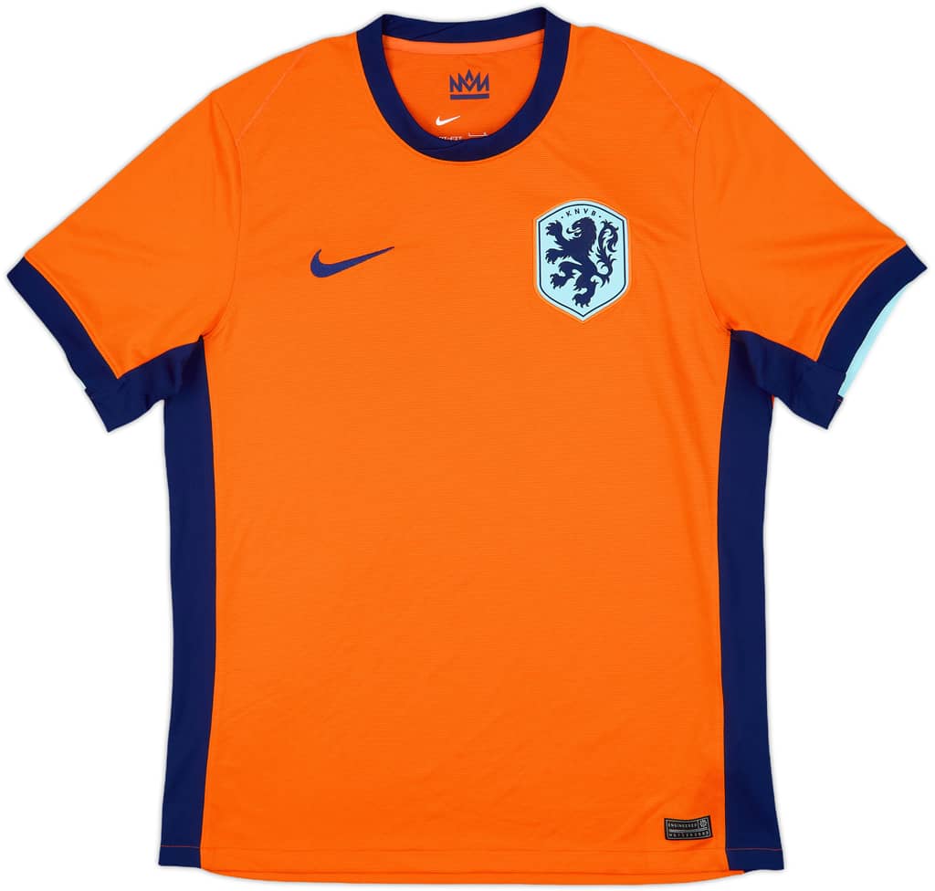 2024 Netherlands Home Shirt - 10/10 - (L)