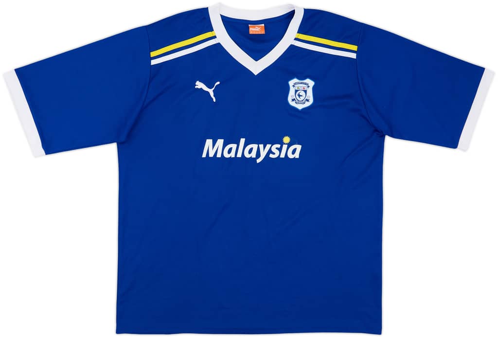 2011-12 Cardiff Home Shirt - 6/10 - (XXL)