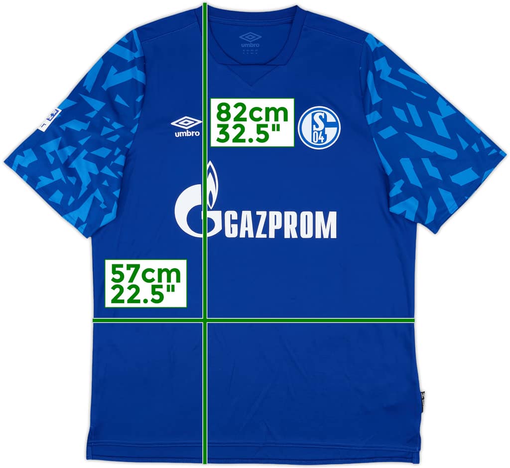 2019-20 Schalke Home Shirt - 10/10 - (XL)