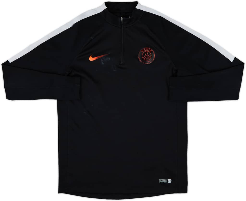 2016-17 Paris Saint-Germain Nike 1/4 Zip Training Top - 5/10 - (M)