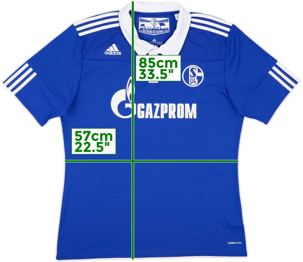 2010-12 Schalke Home Shirt - 6/10 - (XL)