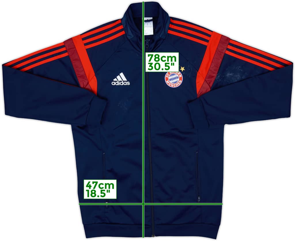 2014-15 Bayern Munich adidas Track Jacket - 5/10 - (S)