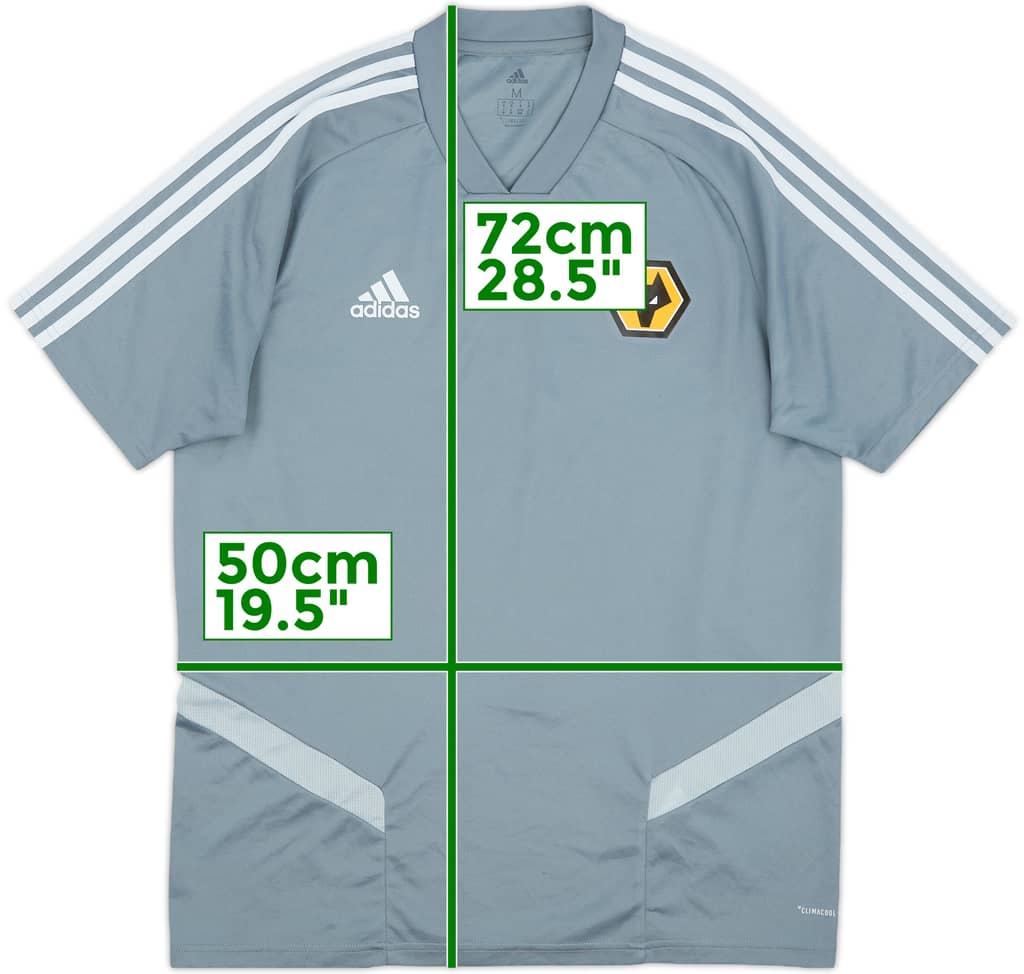 2019-20 Wolves adidas Training Shirt - 8/10 - (M)