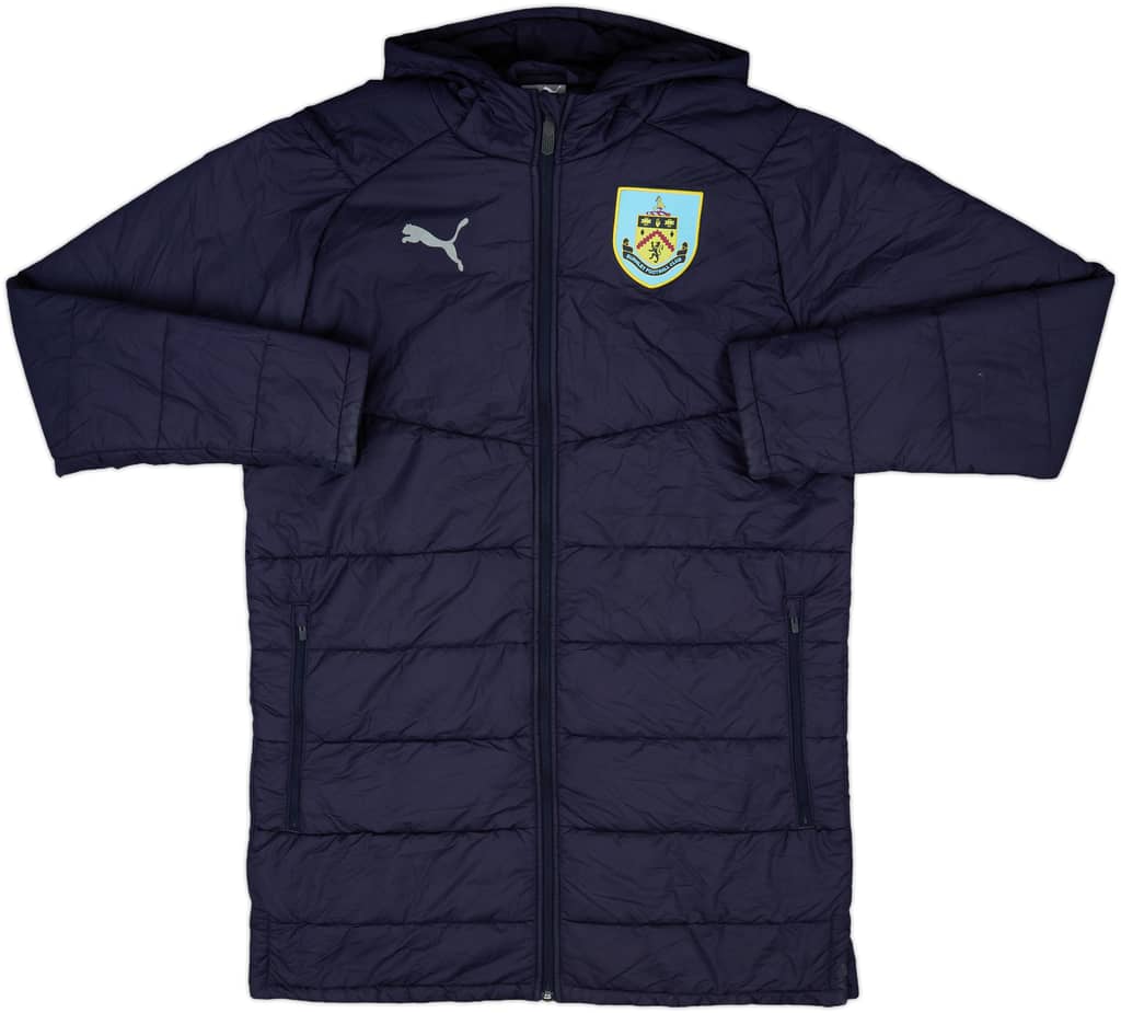 2018-19 Burnley Puma Padded Bench Coat - 8/10 - (S)