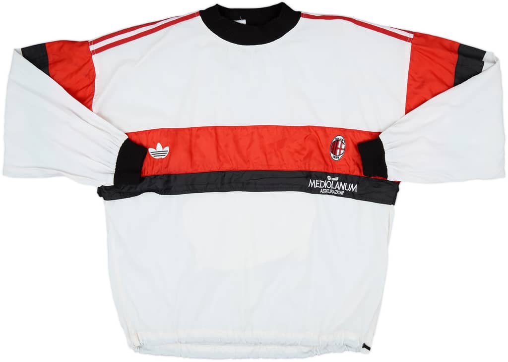 1990-92 AC Milan adidas Drill Top - 6/10 - (L)