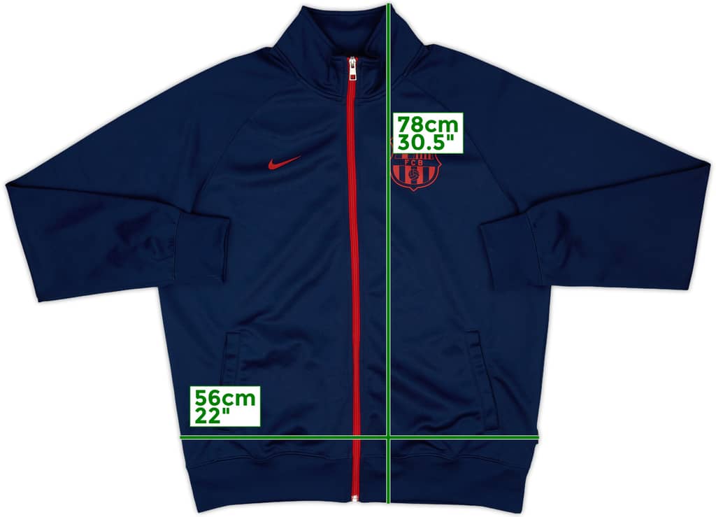 2013-14 Barcelona Nike Track Jacket - 8/10 - (L)