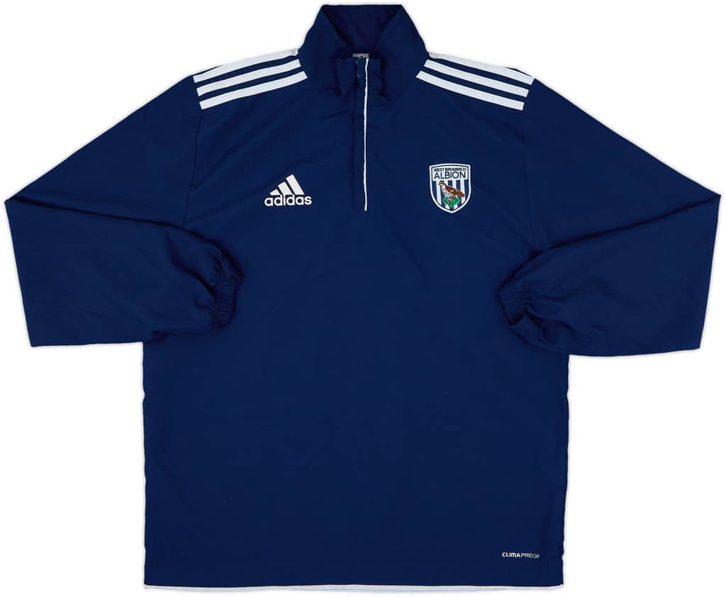 2011-12 West Brom adidas 1/4 Zip Drill Top - 7/10 - (XL.Boys)