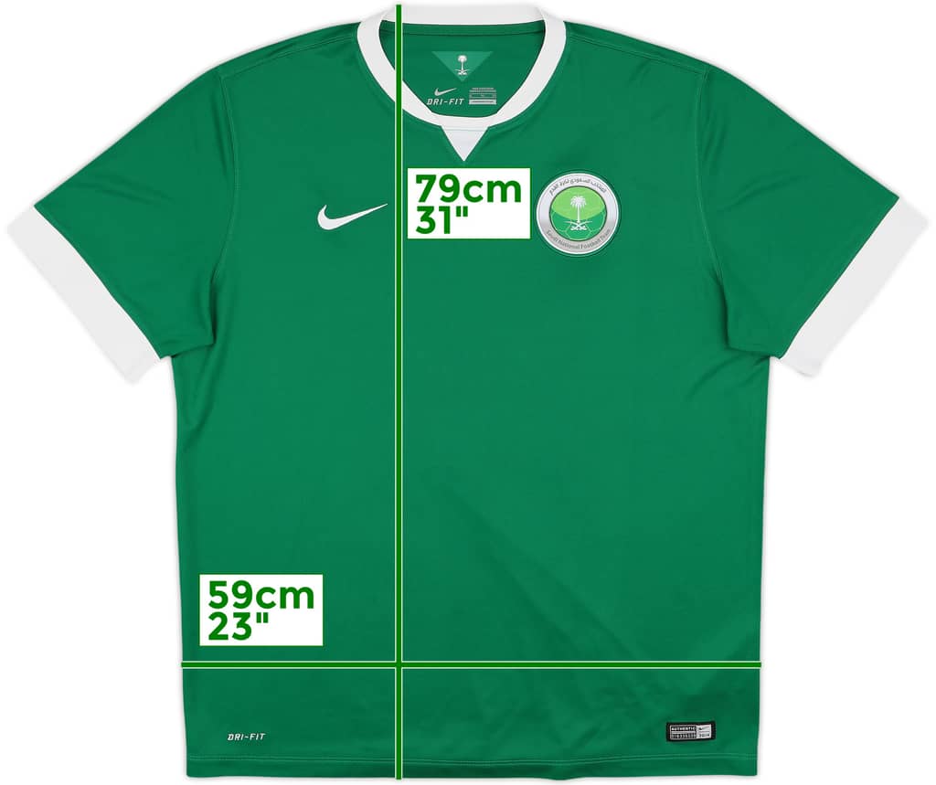 2014-15 Saudi Arabia Away Shirt - 9/10 - (XL)