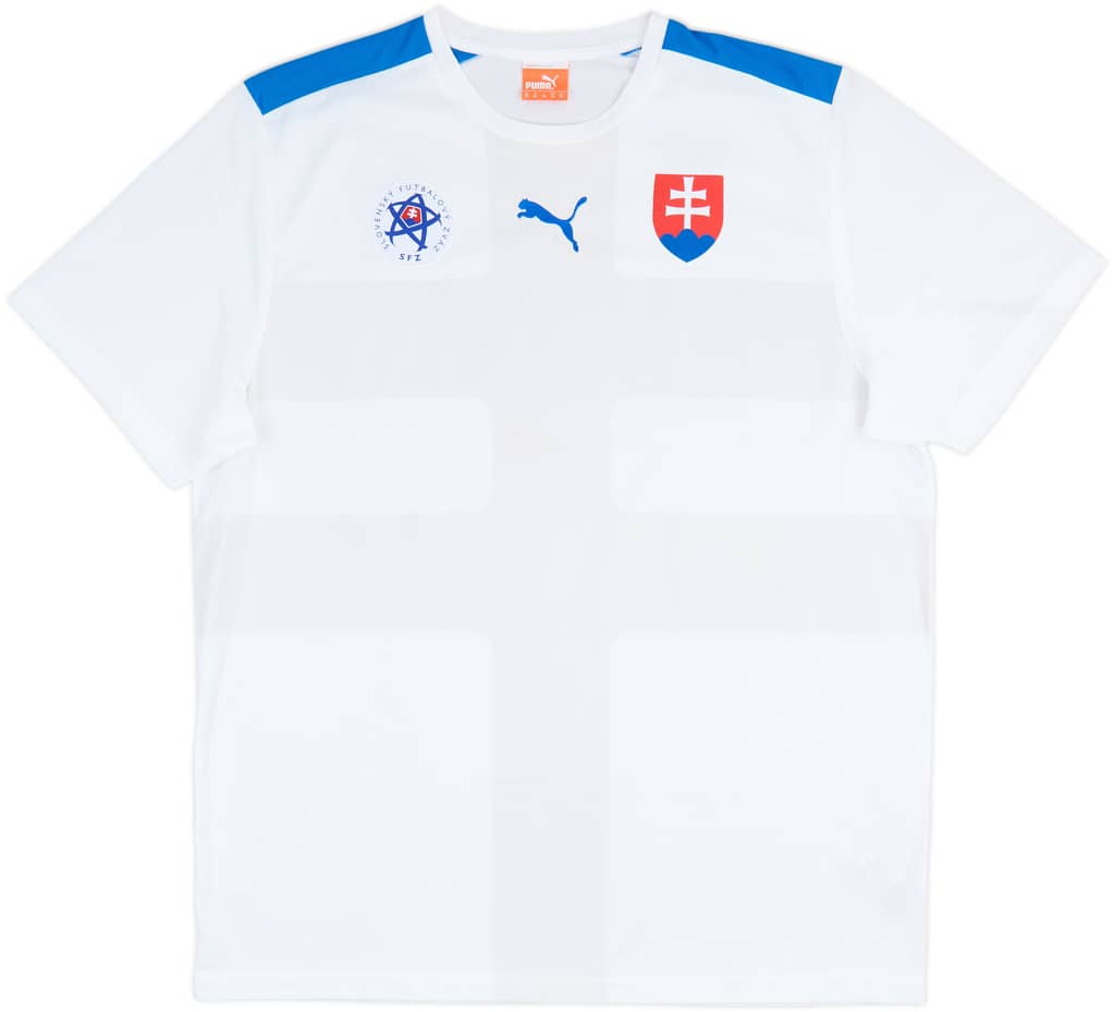 2014-16 Slovakia Home Shirt - 7/10 - (XL)