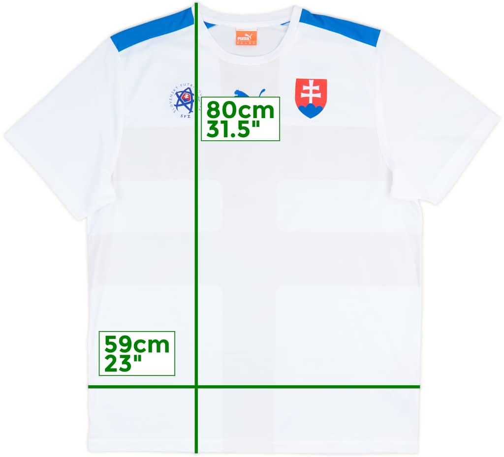 2014-16 Slovakia Home Shirt - 7/10 - (XL)