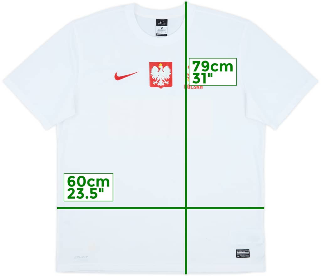 2012-13 Poland Basic Home Shirt - 4/10 - (XL)