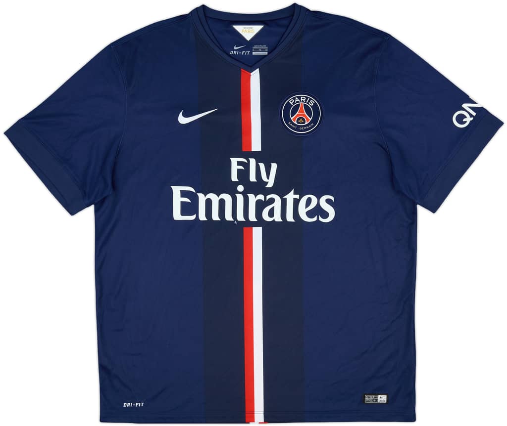 2014-15 Paris Saint-Germain Home Shirt - 5/10 - (XL)