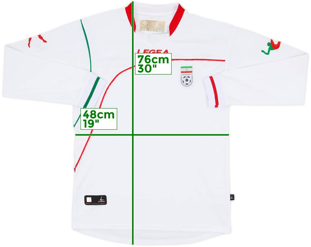 2010-12 Iran Home L/S Shirt - 9/10 - (M)