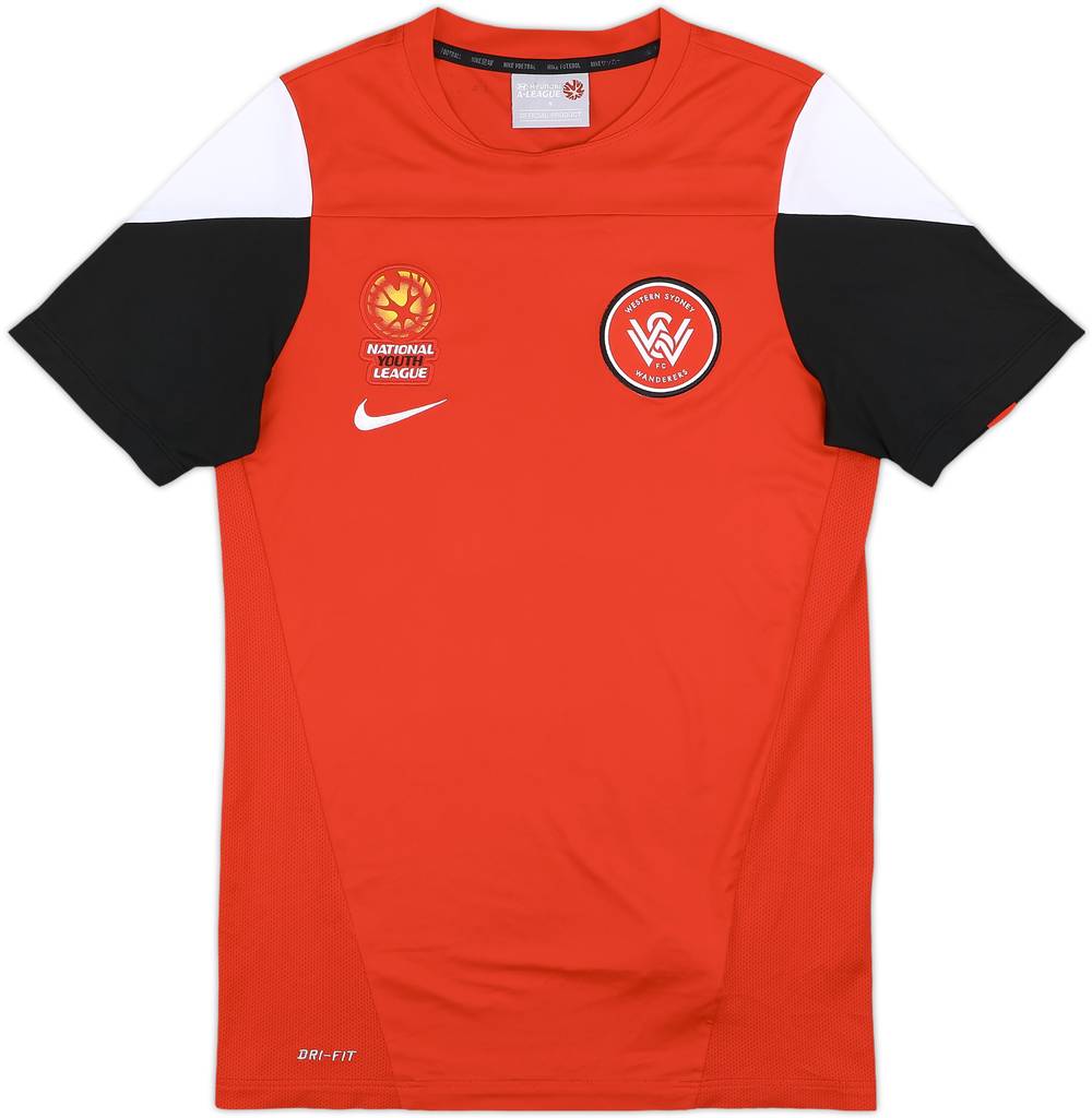 2013-14 Western Sydney Wanderers 'Youth League' Nike Training Shirt - 8/10 - (S)