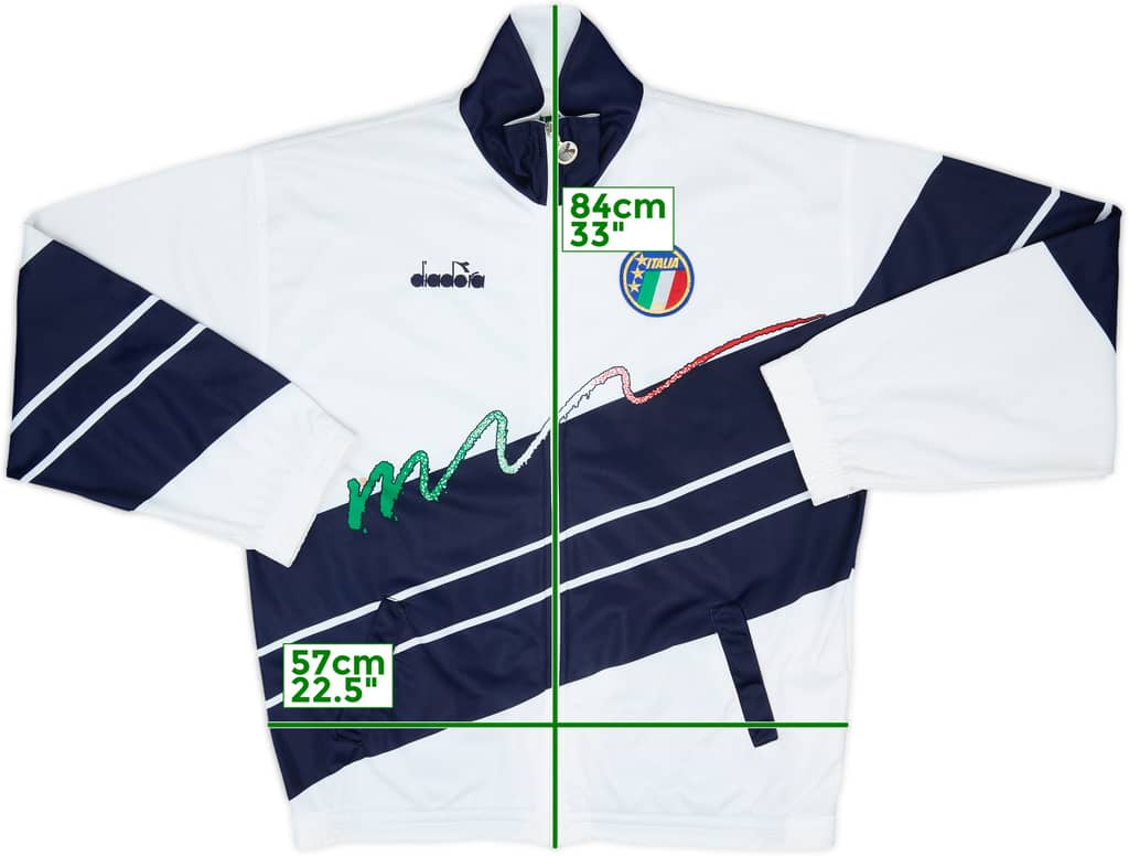 1990 Italy Diadora Track Jacket - 7/10 - (XL)