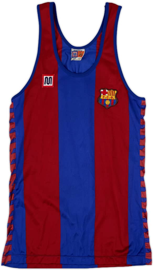 1984-89 Barcelona Meyba Basketball Jersey - 9/10 - (M)