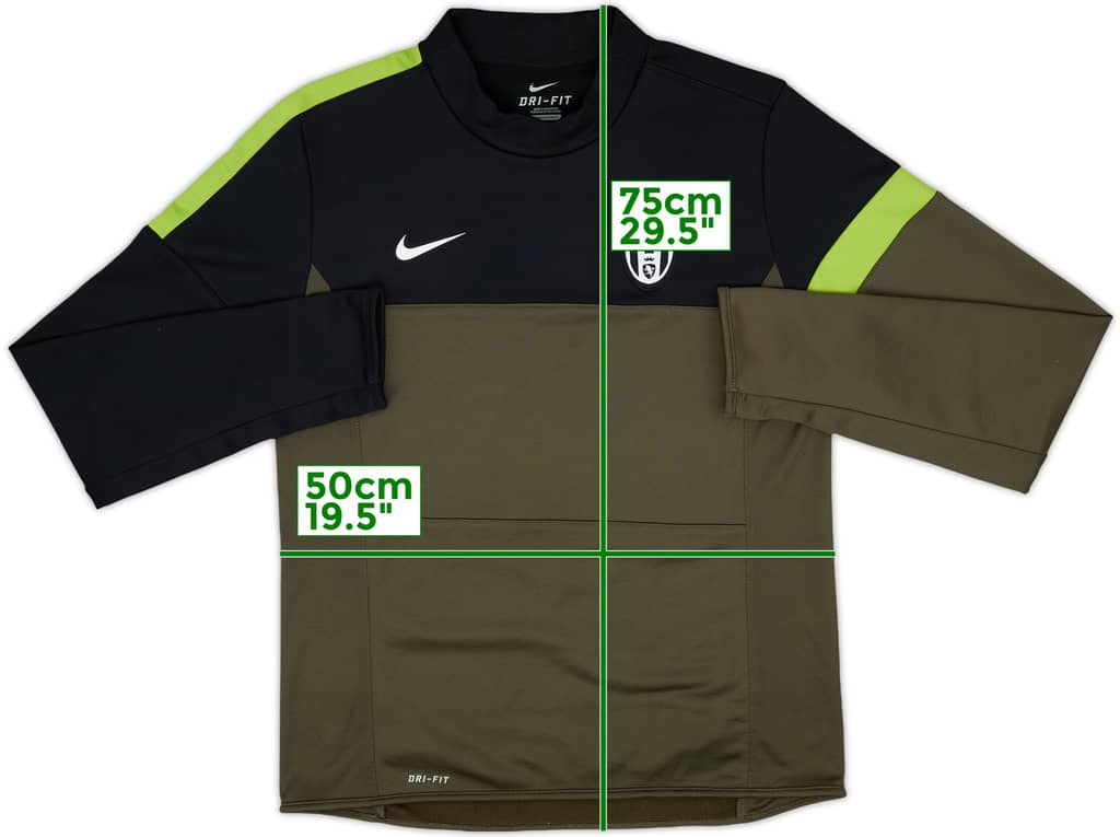 2012-13 Juventus Nike Sweat Top - 9/10 - (M)