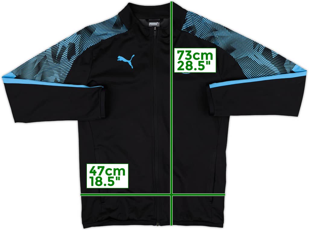 2019-20 Manchester City Puma Track Jacket - 7/10 - (S)