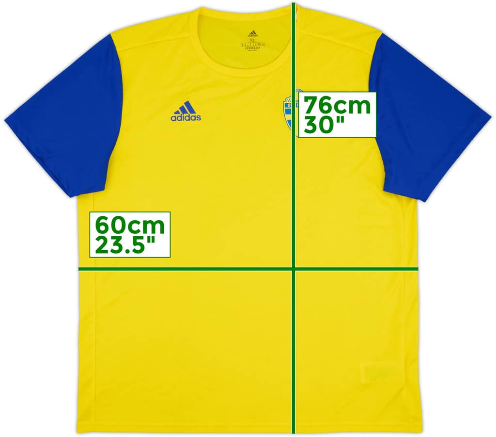 2020-21 Sweden adidas Training Shirt - 8/10 - (XL)