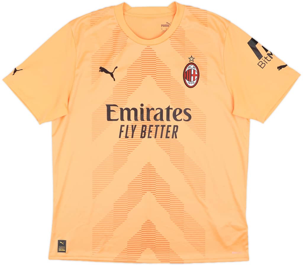 2022-23 AC Milan GK S/S Shirt - 9/10 - (XL)