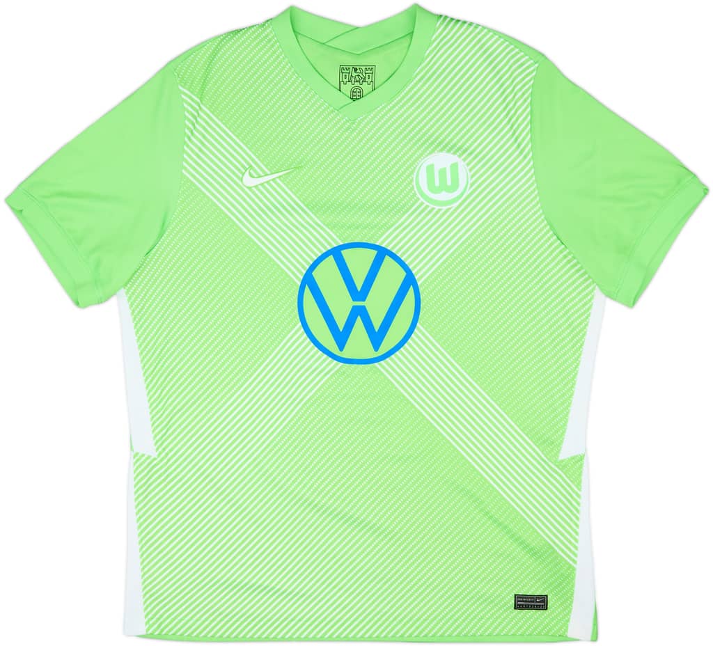 2020-21 Wolfsburg Home Shirt - 10/10 - (XL)