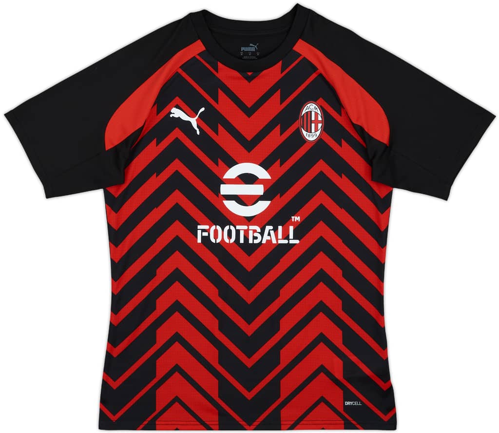 2023-24 AC Milan Puma Training Shirt - 9/10 - (M)