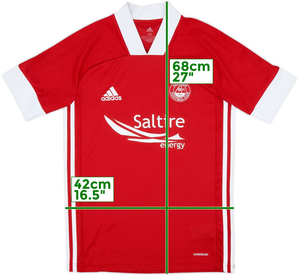 2020-21 Aberdeen Home Shirt - 8/10 - (XS)