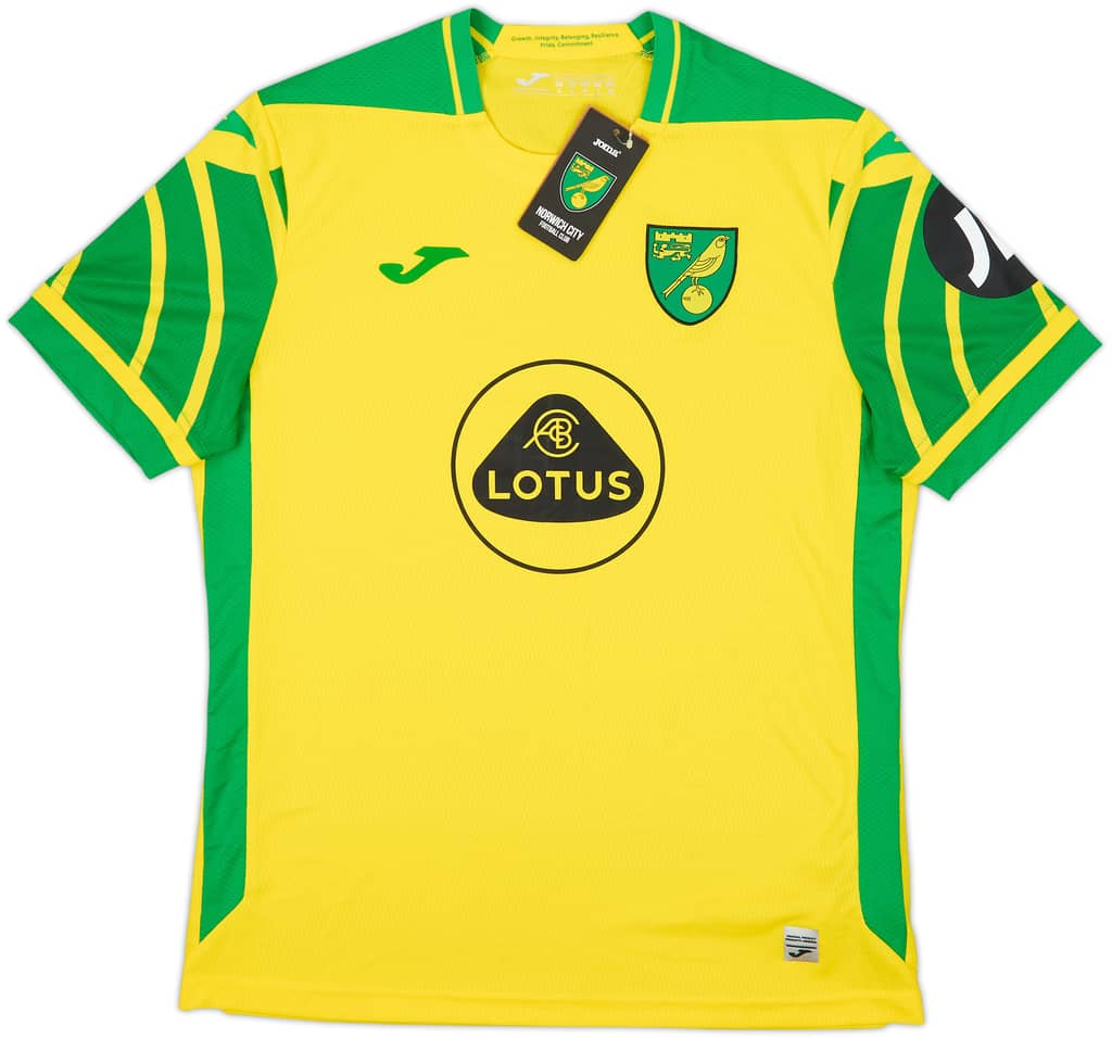 2021-22 Norwich Home Shirt (L)