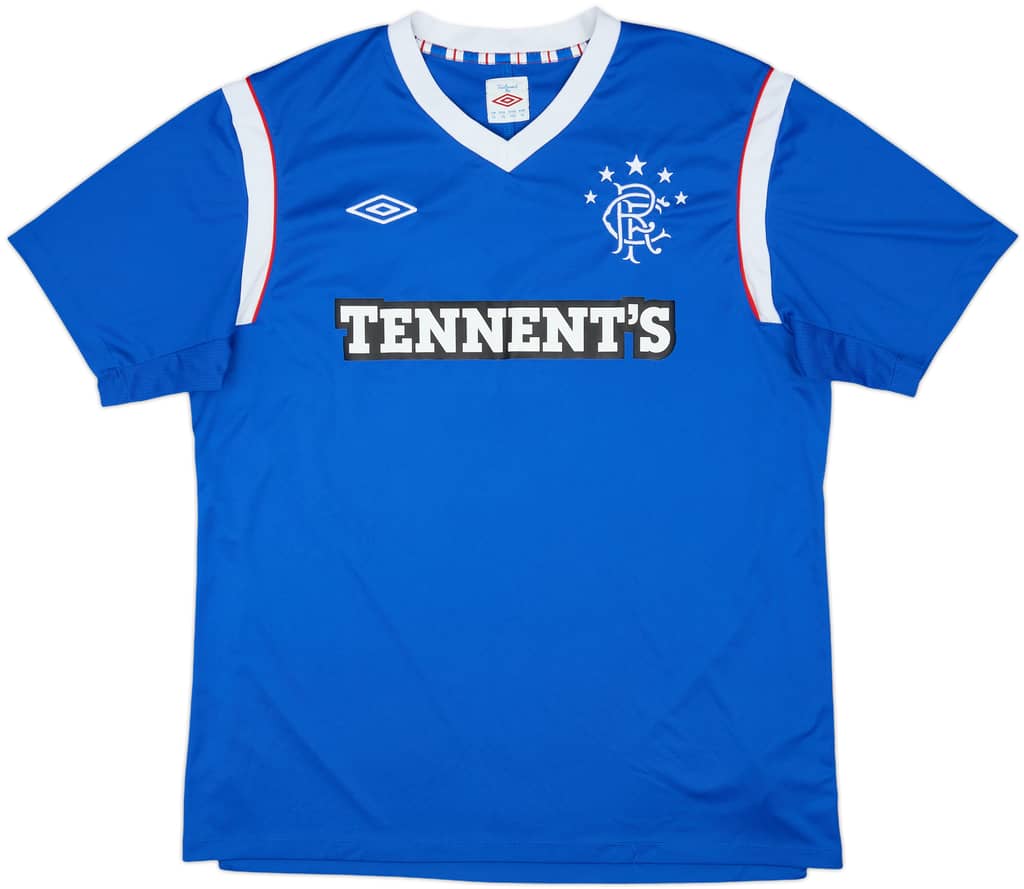 2011-12 Rangers Home Shirt - 9/10 - (XL)