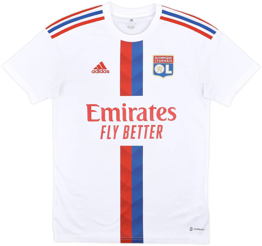 2022-23 Lyon Home Shirt - 7/10 - (S)