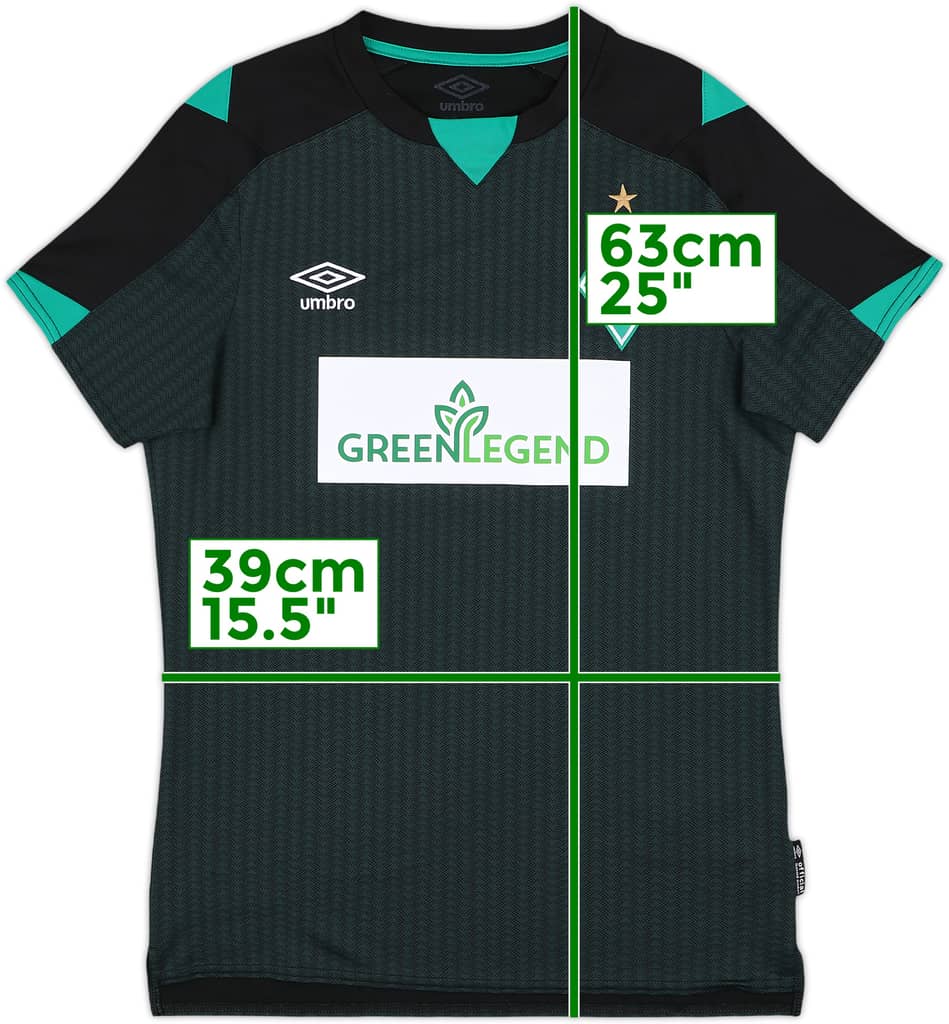 2021-22 Werder Bremen Third Shirt - 9/10 - (S)
