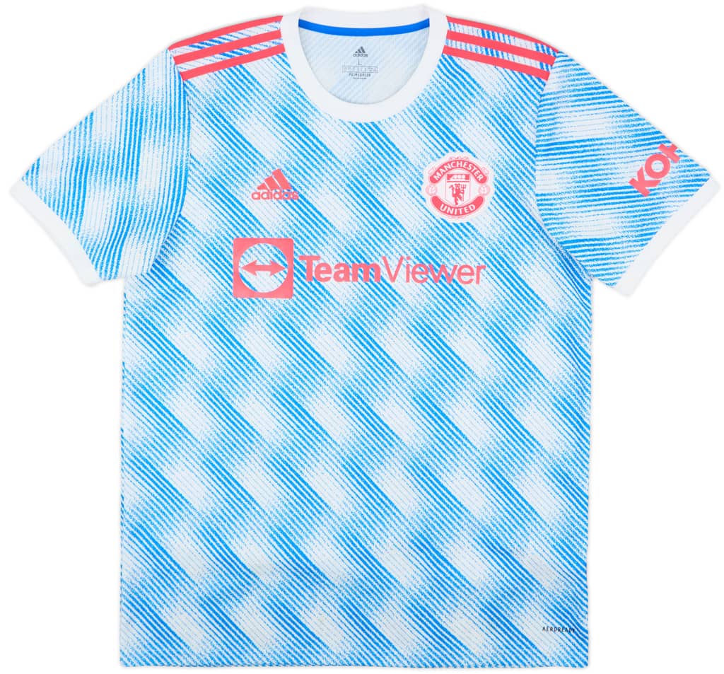 2021-22 Manchester United Away Shirt B.Fernandes #18 - 8/10 - (S)