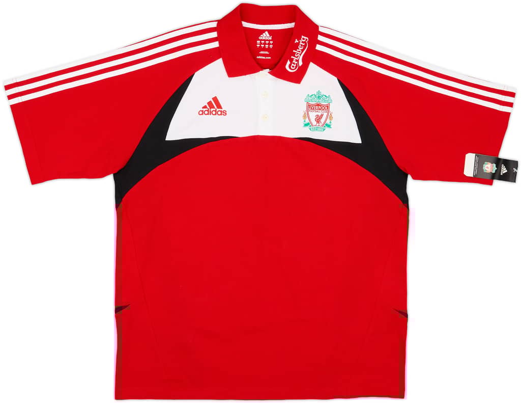 2007-08 Liverpool adidas Polo Shirt (L/XL)