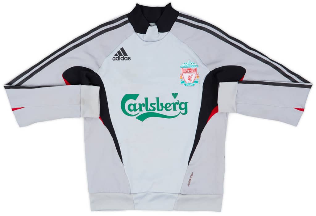2008-09 Liverpool adidas Formotion Drill Top - 6/10 - (L.Boys)