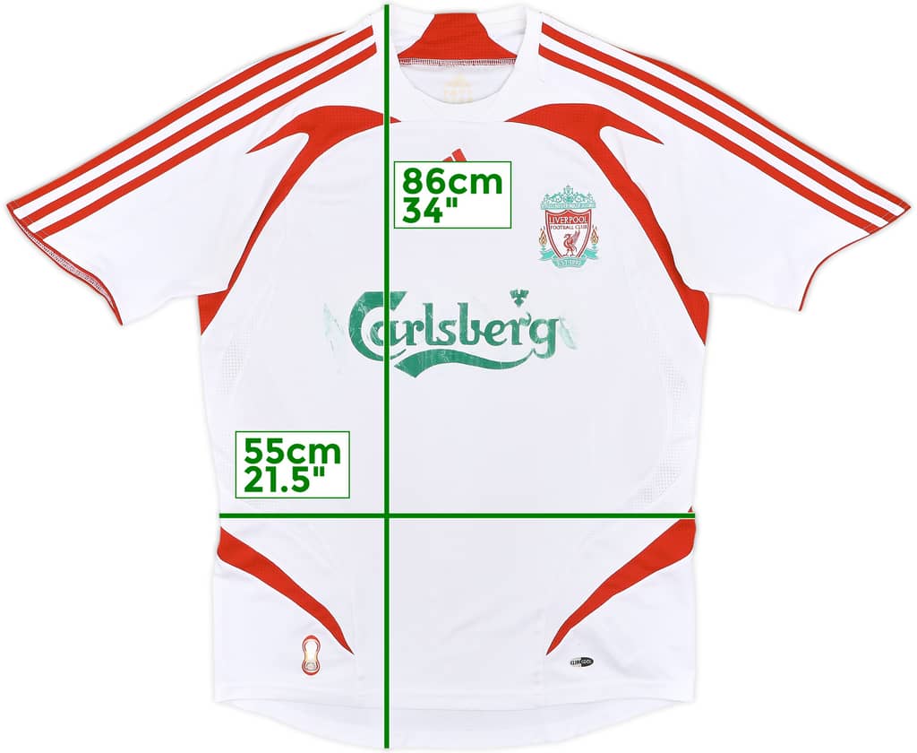 2007-08 Liverpool Away Shirt - 4/10 - (S)