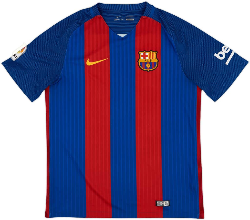 2016-17 Barcelona Home Shirt Messi #10 - 8/10 - (M)