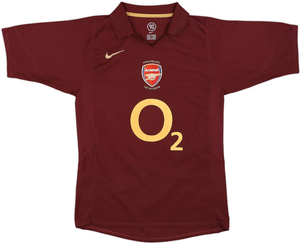 2005-06 Arsenal Home Shirt Henry #14 - 8/10 - (S)