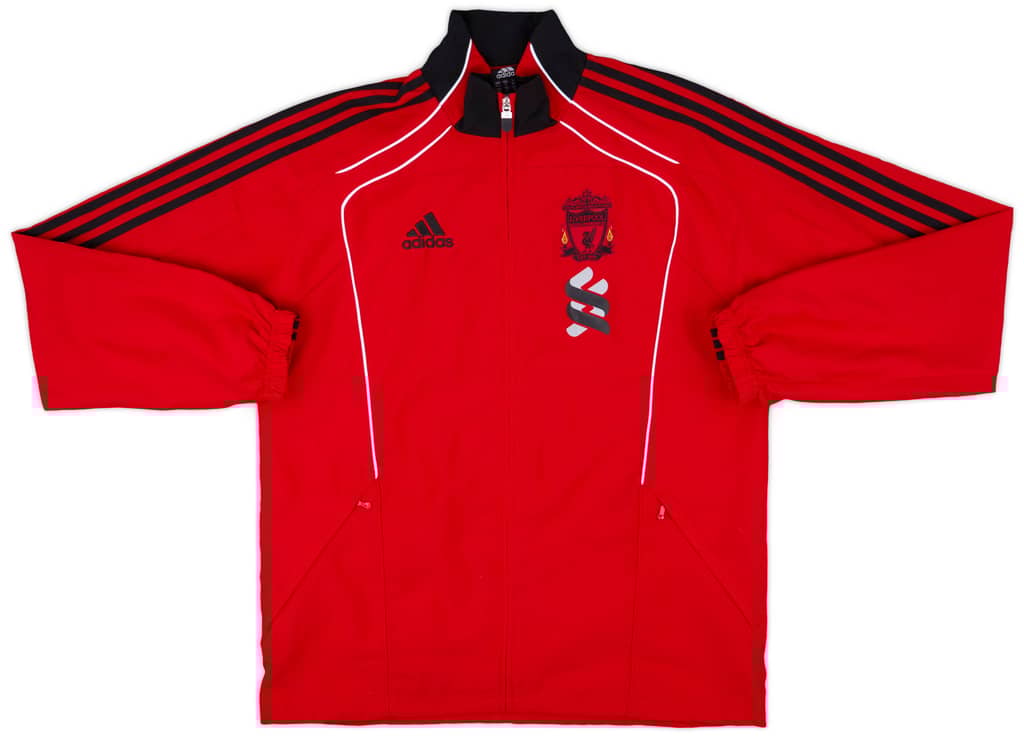 2010-11 Liverpool adidas Track Jacket - 8/10 - (M/L)