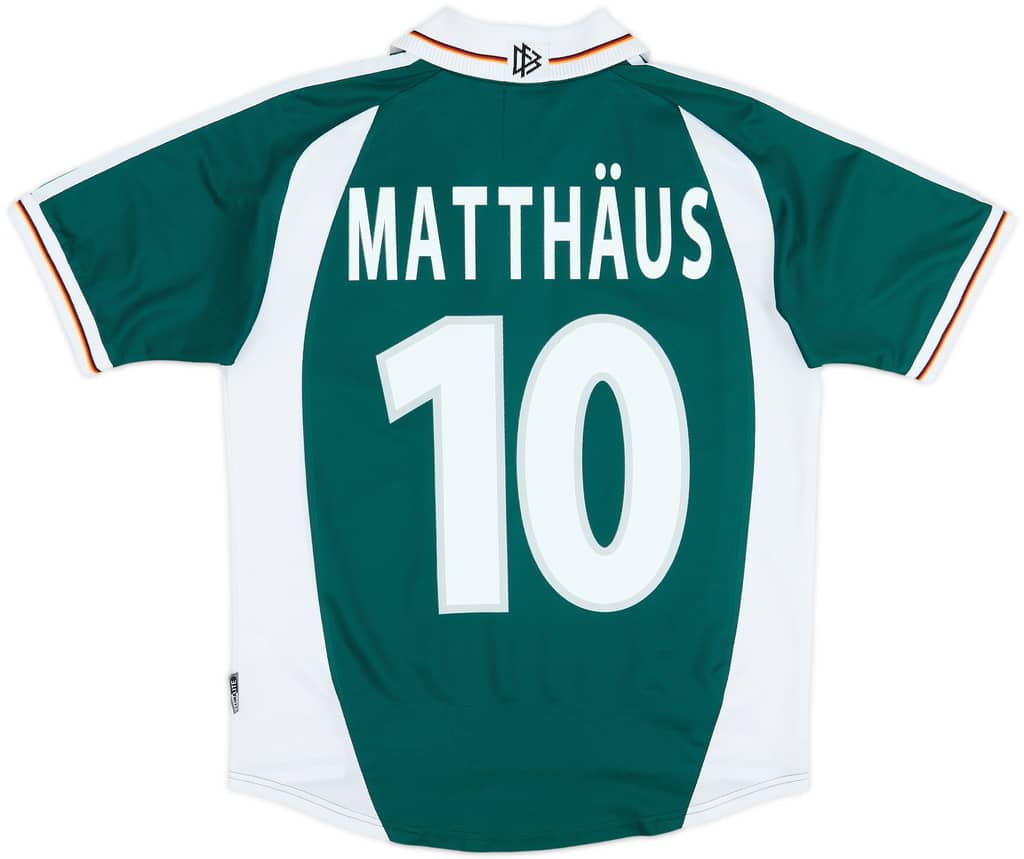 2000-02 Germany Away Shirt Matthaus #10 - 6/10 - (Y)