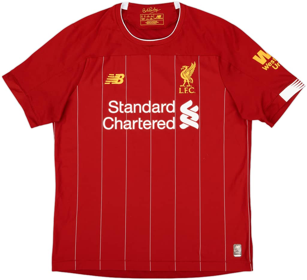 2019-20 Liverpool Home Shirt Virgil #4 - 7/10 - (M)