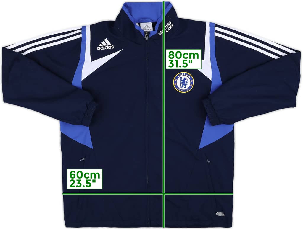 2007-08 Chelsea adidas Track Jacket - 8/10 - (L)