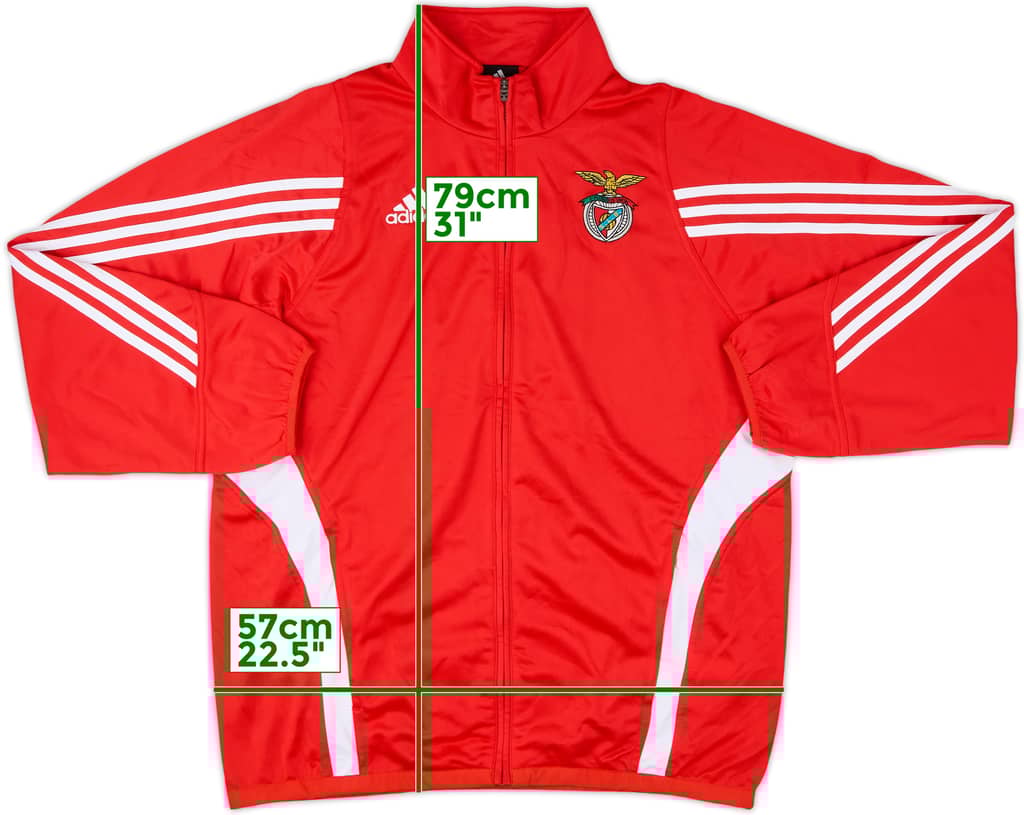2003-04 Benfica adidas Track Jacket - 8/10 - (M)