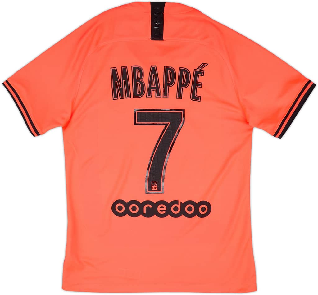 2019-20 Paris Saint-Germain Away Shirt Mbappe #7 - 10/10 - (S)