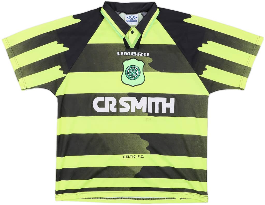 1996-97 Celtic Away Shirt - 5/10 - (XL)
