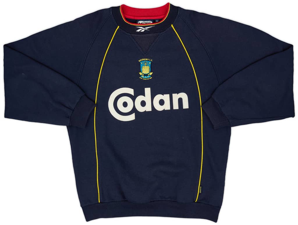 1999-00 Brondby Reebok Sweat Top - 6/10 - (XS)
