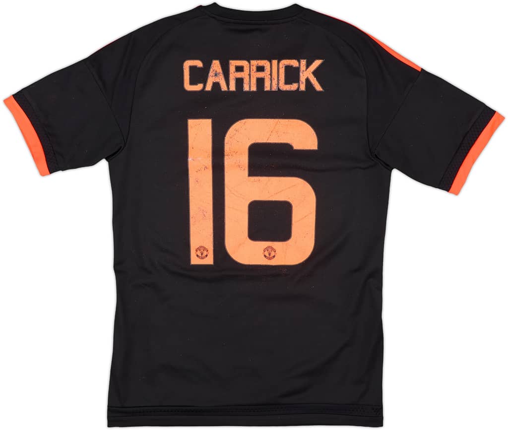 2015-16 Manchester United Third Shirt Carrick #16 - 5/10 - (S)