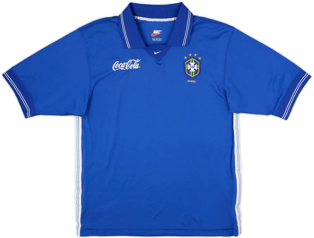 1998-00 Brazil Player Issue Nike Training Shirt - 8/10 - (M)