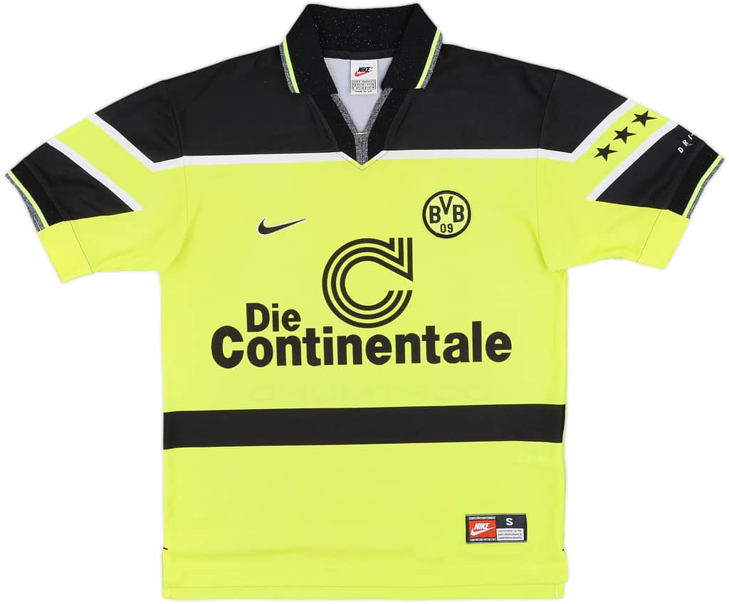 1997-98 Borussia Dortmund Home Shirt - 8/10 - (S)