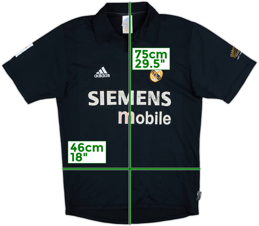 2002-03 Real Madrid Centenary Away Shirt - 5/10 - (S)